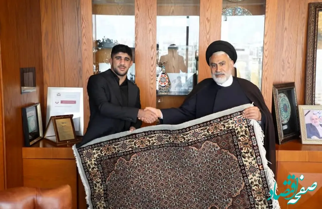 تجلیل موسسه اعتباری ملل، از قهرمان المپیک ۲۰۲۴ پاریس