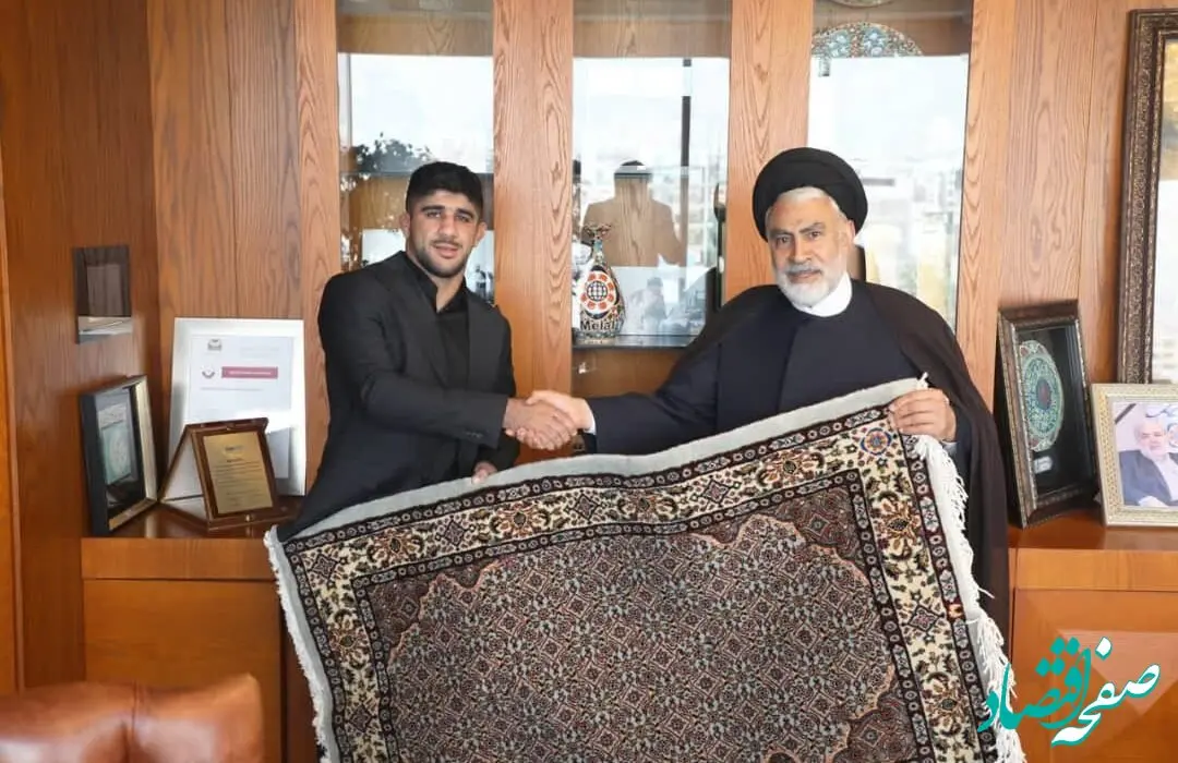 تجلیل موسسه اعتباری ملل، از قهرمان المپیک ۲۰۲۴ پاریس