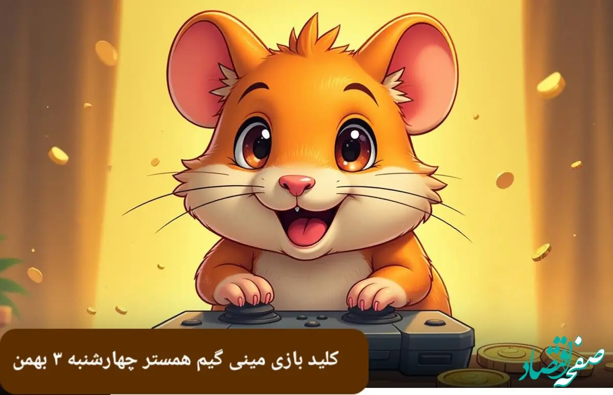 جواب پازل مینی گیم همستر چهارشنبه ۳ بهمن ماه ۱۴۰۳