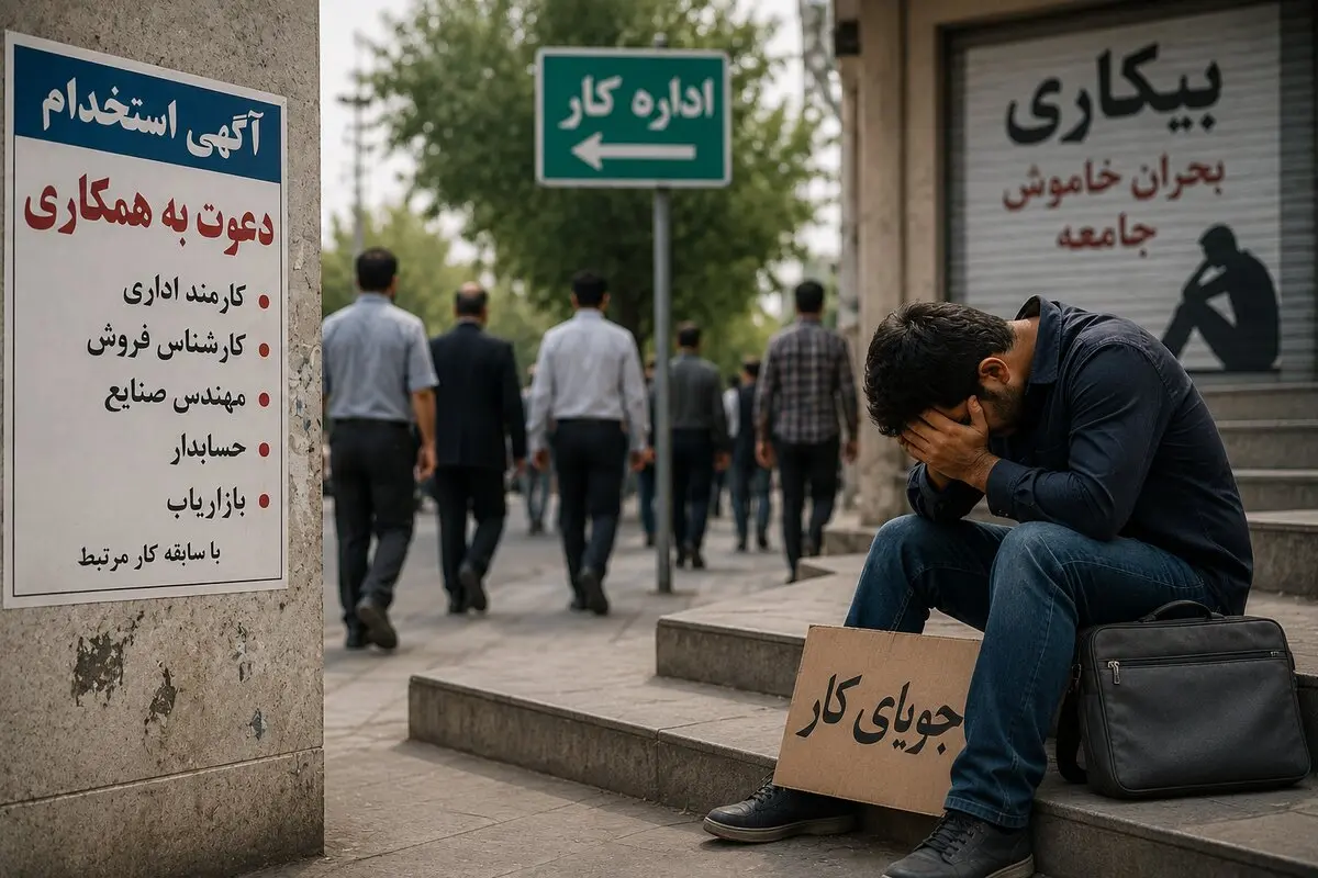 کاهش بیکاری روی کاغذ؛ آماری امیدوارکننده یا تصویری ناقص از بازار کار؟