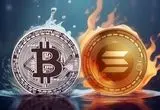 صعود انفجاری بیت کوین و سولانا آغاز شد؛ الگوی فنجان و دسته فعال شد!