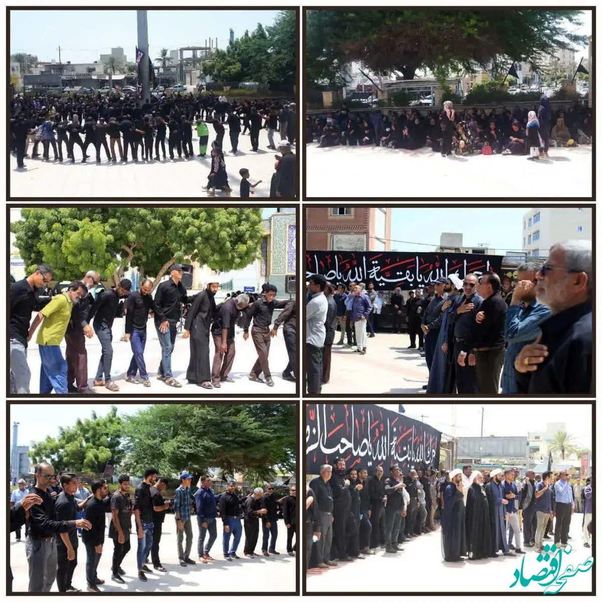  اجتماع بزرگ هیات های مذهبی شهرستان قشم به منظور برگزاری آیین سوگواری شهادت هشتمین اختر تابناک آسمان امامت و ولایت، امام رضا (ع) در محل امامزاده سید مظفر (ع)