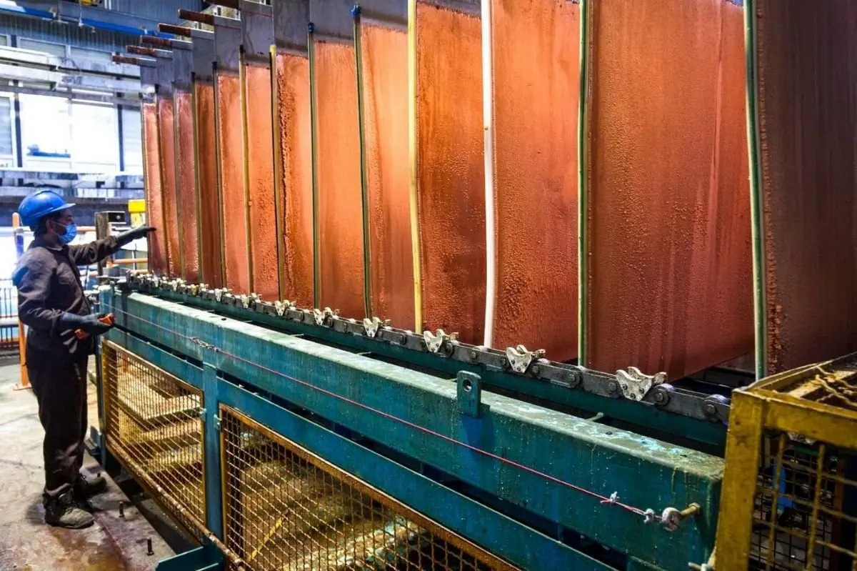 شرکت ملی صنایع مس ایران ظرفیت تولید کاتد را 675 هزار تن افزایش میدهد/کاتد یک میلیون تنی و اشتغالزایی 50 هزار نفری؛ ماحصل طرح «کیمیا»