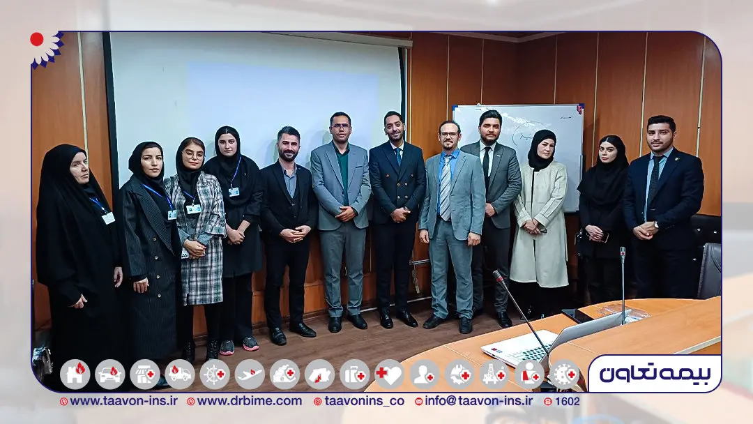 انتخاب مشاور و مدیر بازاریابی برتر استان لرستان شرکت بیمه تعاون