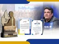 درخشش شرکت پتروشیمی نوری در سومین همایش ایمنی فرایند (PSM) و‌تقدیر توسط مقام عالی وزارت نفت
