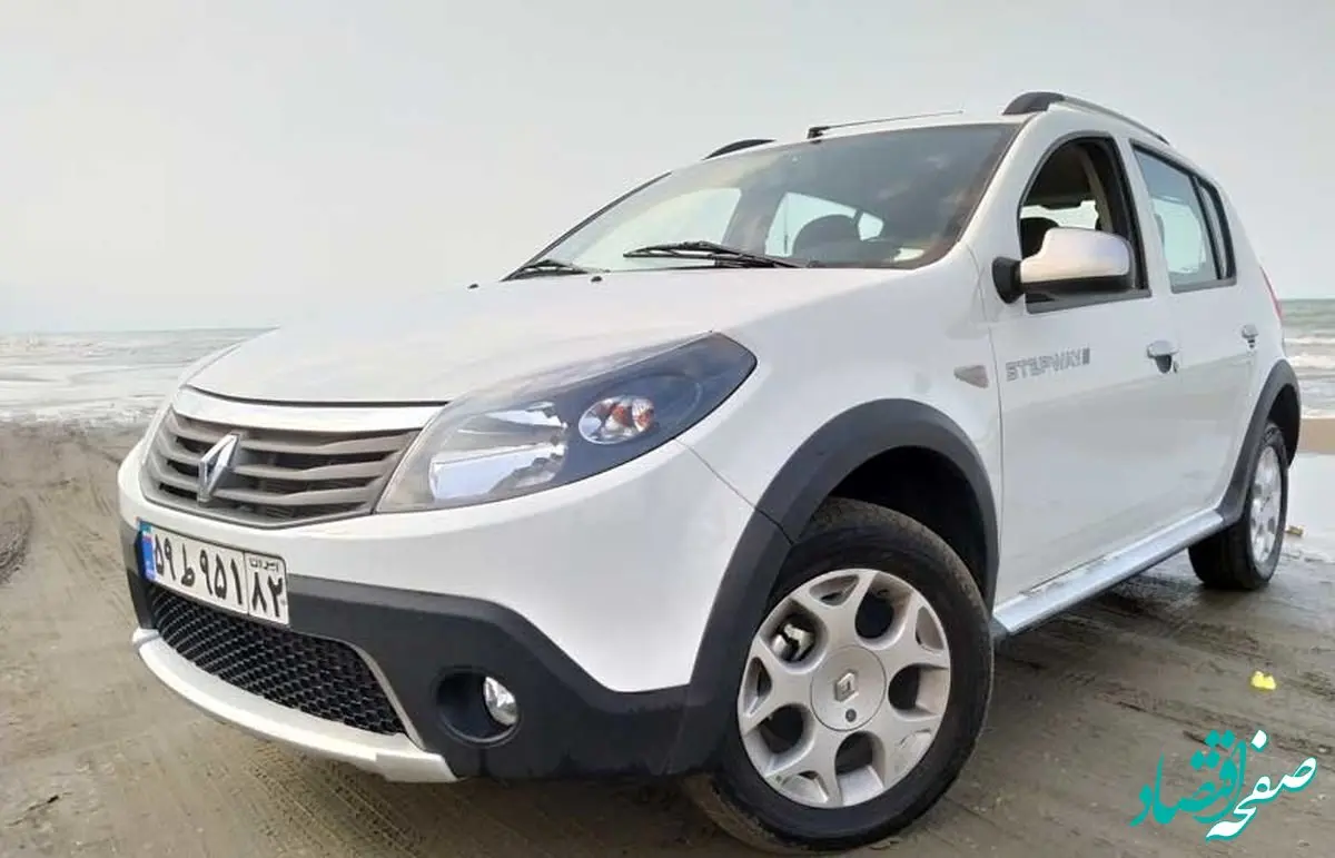 قیمت رنو ساندرو ۷۴۵ میلیون تومان شد + جدول قیمت