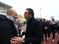 نشست خبری سهراب بختیاری زاده پس از دیدار برابر شمس آذر