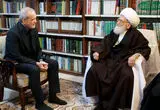 دیدار رئیس جمهور با مراجع عظام نوری همدانی و سبحانی 