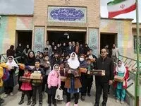 دیدار مدیرعامل پتروشیمی کرمانشاه با دانش آموزان و مسئولین مدرسه استثنایی مشعل دانش شهرستان هرسین