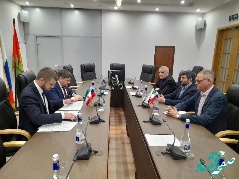 دیدار دوجانبه عبدالملکی و معاون وزیر توسعه اقتصادی فدراسیون روسیه