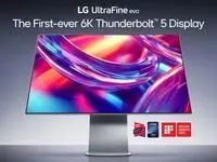 ال‌جی نخستین مانیتور K6 جهان با پشتیبانی از Thunderbolt™ 5 را معرفی کرد