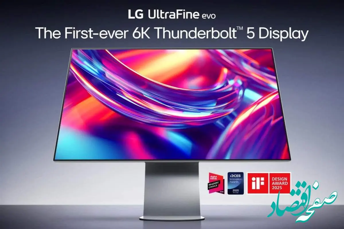 ال‌جی نخستین مانیتور K6 جهان با پشتیبانی از Thunderbolt™ 5 را معرفی کرد