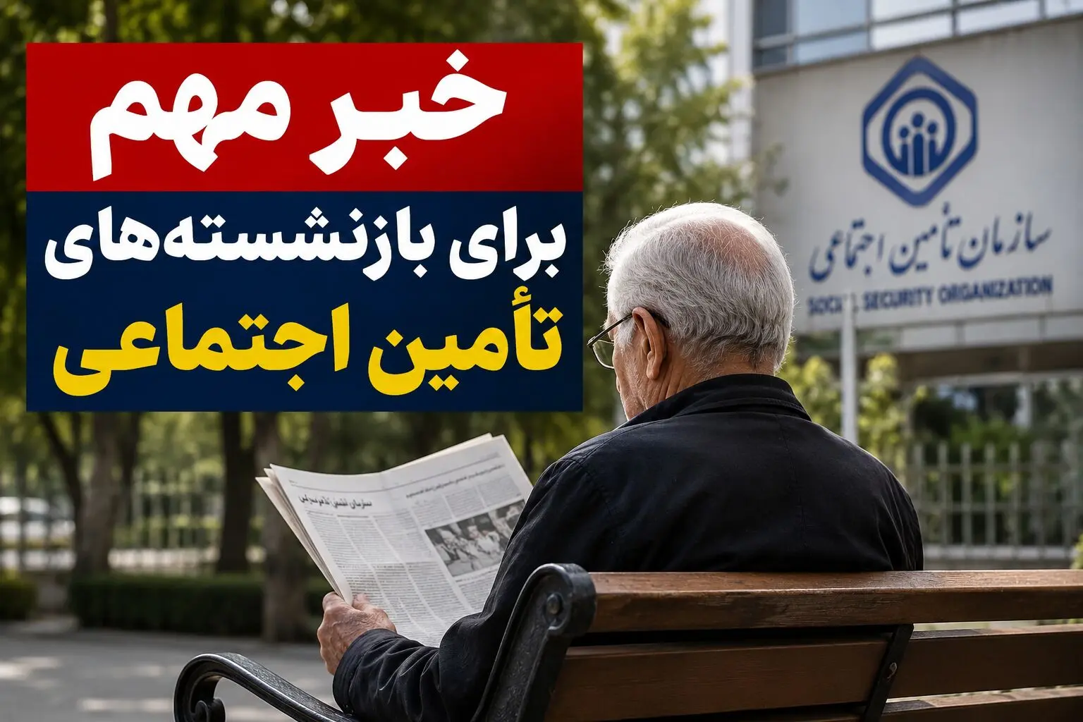 خبر مهم برای بازنشسته‌های تأمین اجتماعی + ویدئو