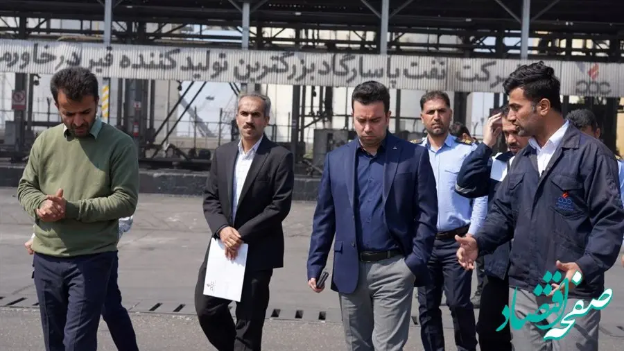  گزارش تصویری بازدید مدیرعامل شرکت نفت پاسارگاد از پایانه صادراتی ماهشهر