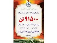 ثبت رکورد فروش محصولات صادراتی، دستاورد دیگری برای شرکت فولاد آلیاژی ایران
