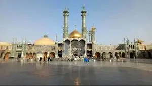 خدمت‌رسانی شبانه‌روزی ۳۵۰ خادم در بقاع متبرک قم همزمان با مراسم تشییع