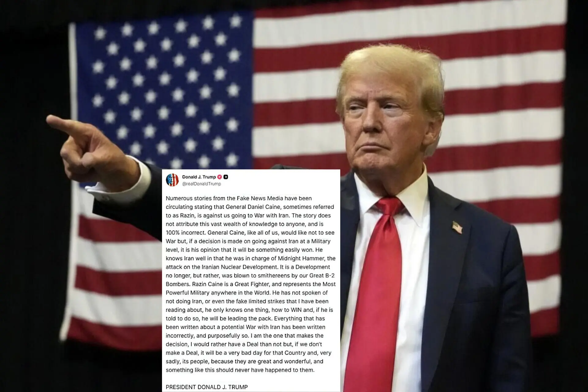 ترامپ بار دیگر ایران را تهدید کرد