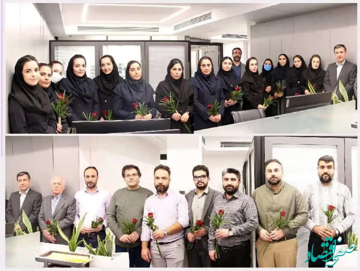 تقدیر مدیرعامل بیمه نوین از کارکنان واحد مالی به مناسبت روز حسابدار