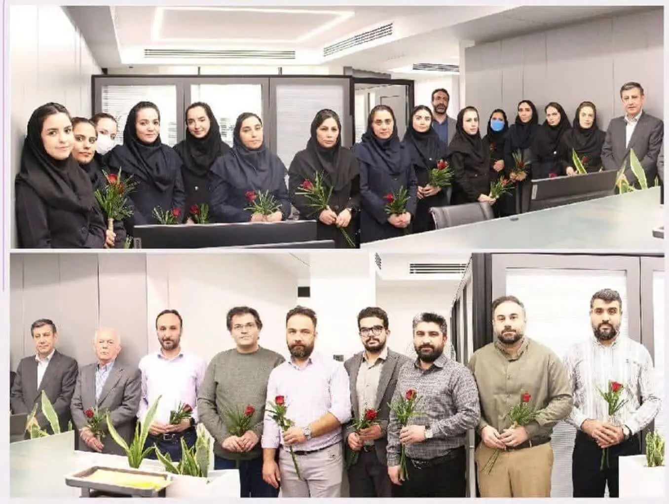 تقدیر مدیرعامل بیمه نوین از کارکنان واحد مالی به مناسبت روز حسابدار