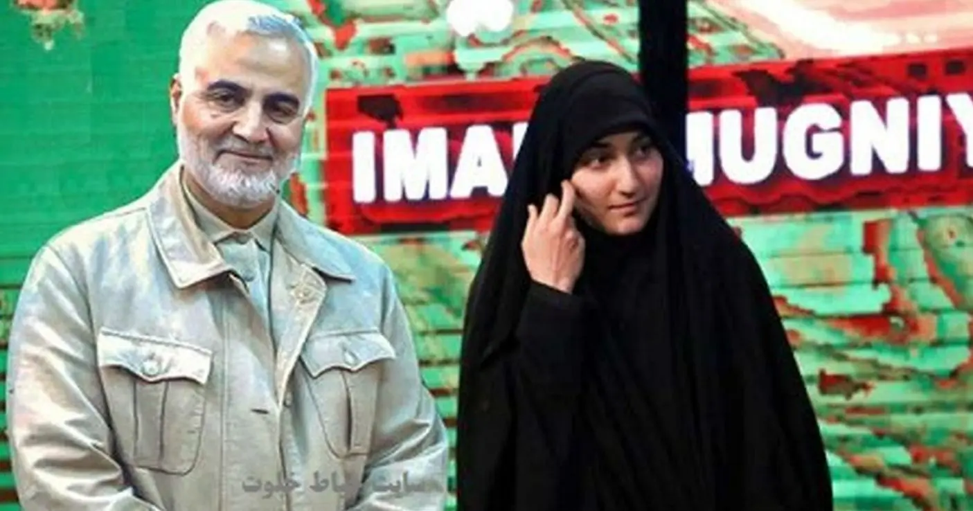 واکنش زینب سلیمانی به آتش‌زدن پرچم ایران + بازنشر سخنان حاج قاسم