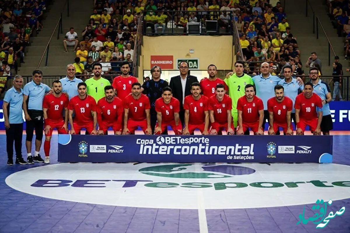 زور تیم ملی فوتسال به قهرمان جهان نرسید | شکست تیم ملی فوتسال برابر برزیل