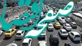 آخرین وضعیت ترافیک در آزاد راه کرج - تهران در امروز پنجشنه ۲۸ دی ماه
