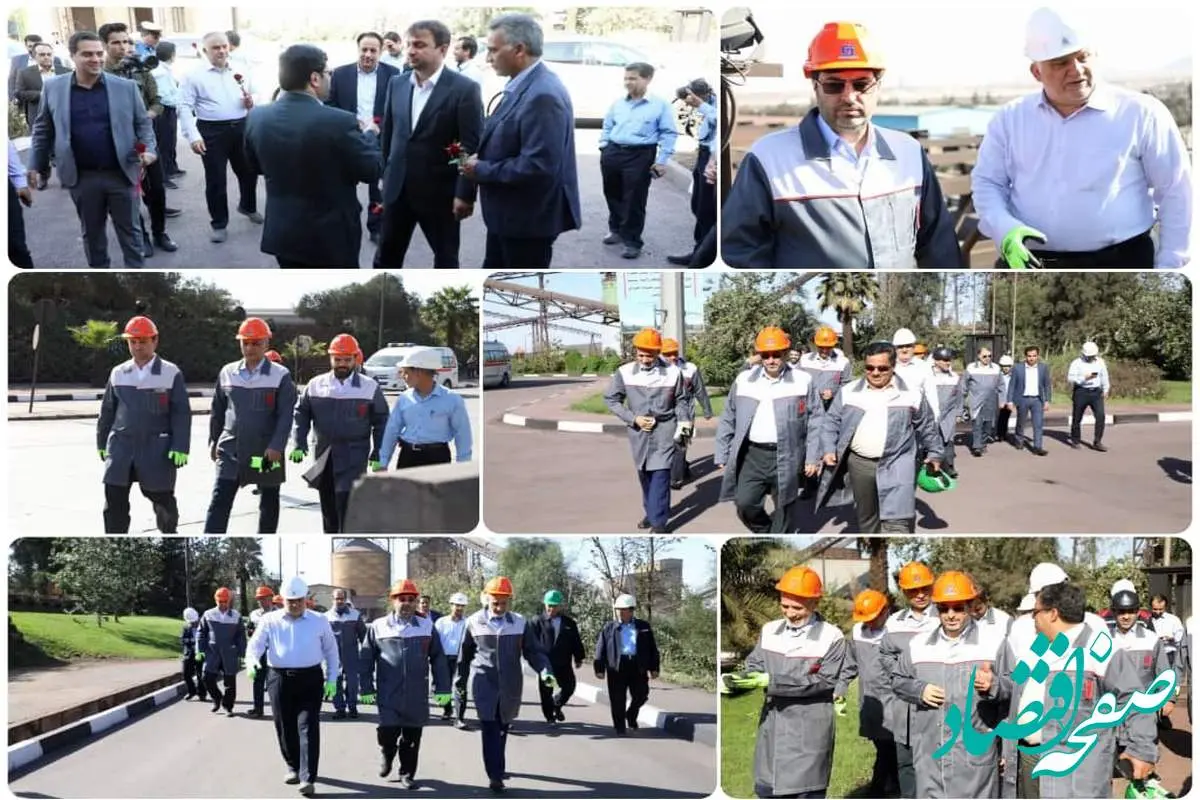 ورود مدیرعامل جدید گروه سرمایه گذاری غدیر به شرکت آهن و فولاد غدیر ایرانیان