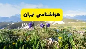 پیش بینی هواشناسی تهران پنجشنبه ۱ خرداد ۱۴۰۴ + وضعیت آب و هوای تهران پنجشنبه اول خرداد  