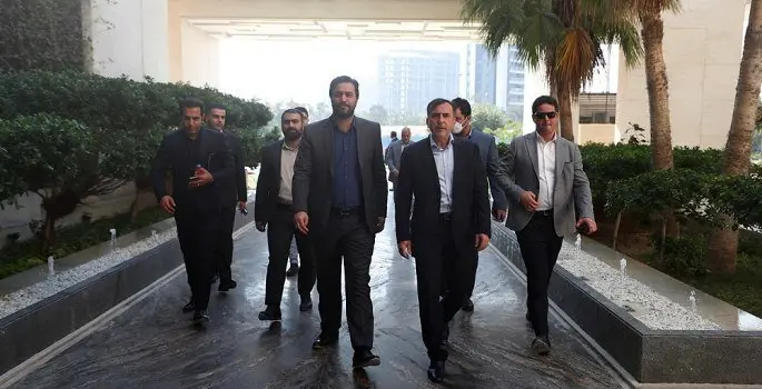 بازدید دکتر رحیم سرهنگی از پروژهی هتلهای جدید پرشین و پالاس