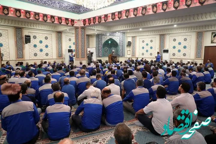 اجتماع کارگری بزرگداشت مقام رییس جمهور شهید و همراهان در ایران‌خودرو