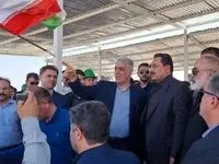 وزیر صمت در اولین سفر استانی خود، از پروژه بزرگ مس جانجا بازدید کرد