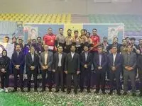 قهرمانی مجتمع مس سرچشمه رفسنجان در مسابقات آمادگی جسمانی ایمیدرو