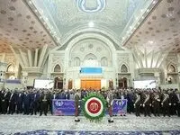 تجدید میثاق مدیران و کارکنان بانک سپه با آرمان‌های امام خمینی(ره) و رهبر معظم انقلاب
