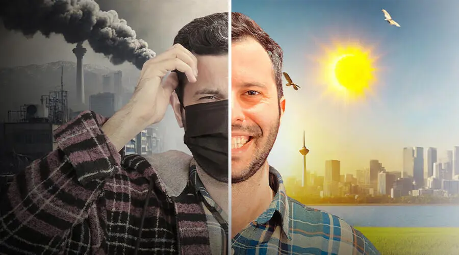 هشدار برای تهرانی‌ها؛ کیفیت هوای پایتخت در مرز آلودگی قرار گرفت