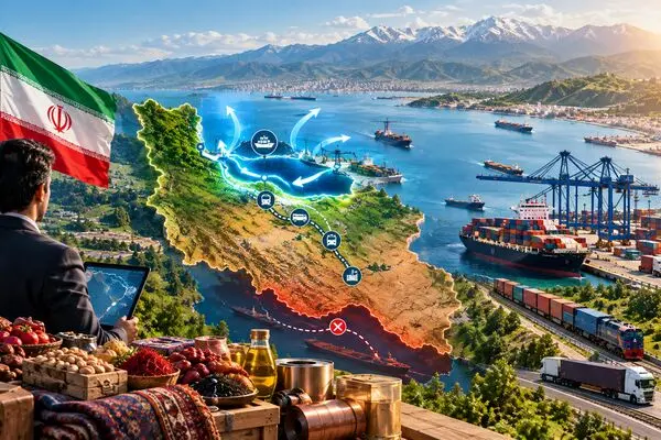 ایران تجارت خود را به سمت دریای خزر سوق می‌دهد؛ چالش‌های مسیر جدید تجارت