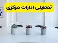 وضعیت تعطیلی ادارات و بانک های اراک فردا چهارشنبه ۱۲ شهریور ۱۴۰۴ به دلیل گرمای شدید هوا