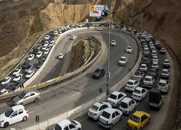 امروز جاده چالوس یک‌طرفه می‌شود