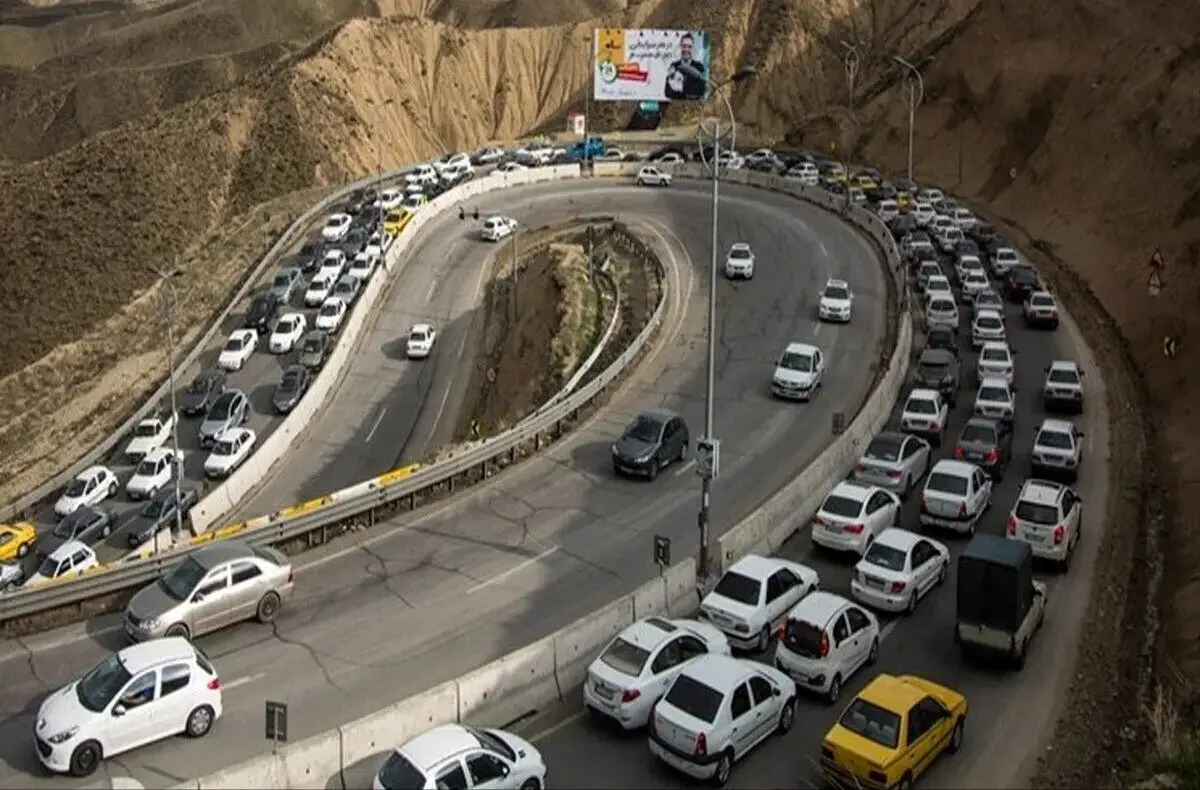 امروز جاده چالوس یک‌طرفه می‌شود