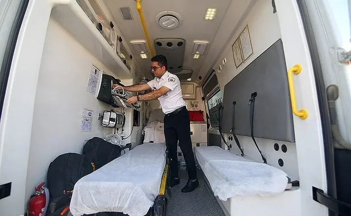 ۱۵ مصدوم دراثر واژگونی ون در عراق/مصدوم ها ایرانی بودند