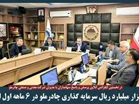 60  هزار میلیارد ریال سرمایه گذاری چادرملو در 6 ماهه اول امسال