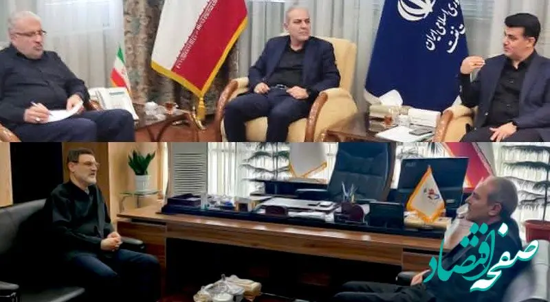 دیدار مدیرعامل صندوق بازنشستگی کشوری با وزیر نفت و رئیس بنیاد شهید و امور ایثارگران