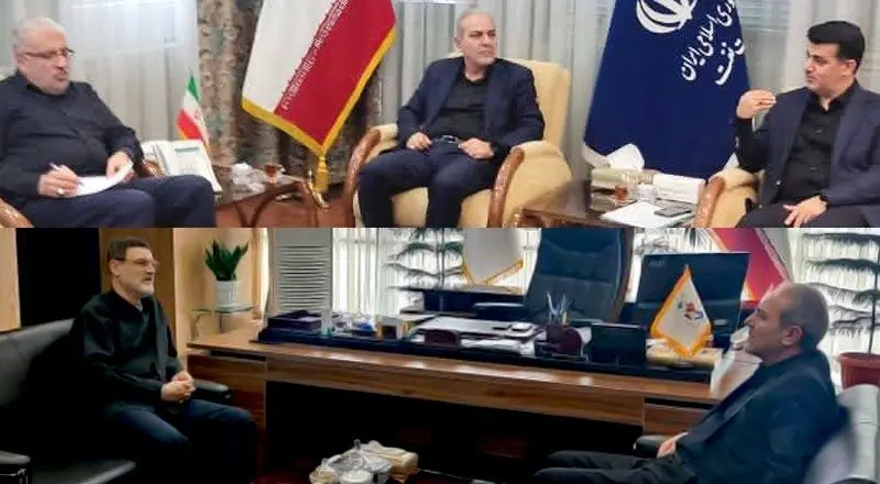 دیدار مدیرعامل صندوق بازنشستگی کشوری با وزیر نفت و رئیس بنیاد شهید و امور ایثارگران