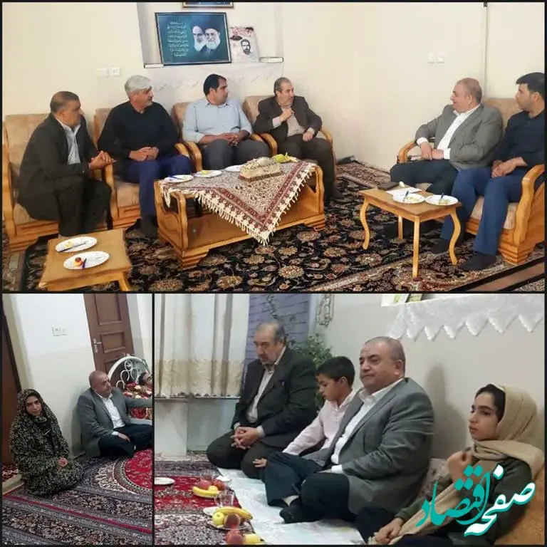 دیدار مدیرعامل ذوب آهن اصفهان با خانواده معزز شهدا