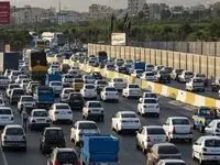 ممنوعیت تردد در مسیر شمال به جنوب محور چالوس اعلام شد