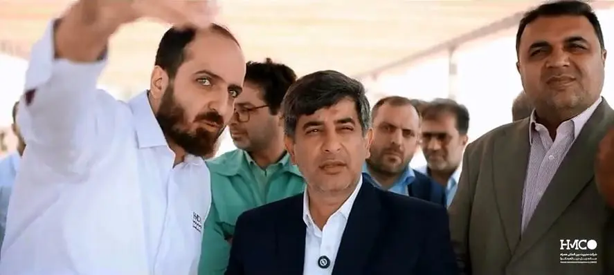 ویدئو: بازدید مدیرعامل گروه فولاد مبارکه از پروژه هیمکو در بندر شهید رجایی