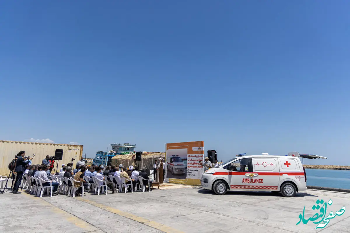 الحاق یک دستگاه آمبولانس پیشرفته به ناوگان امدادی جزیره جهانی قشم