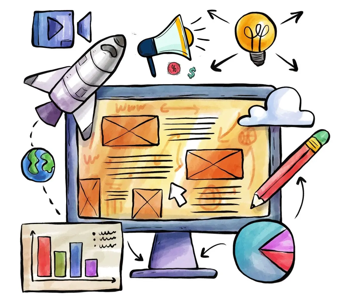 10 روش بازاریابی برای گرفتن پروژه طراحی سایت