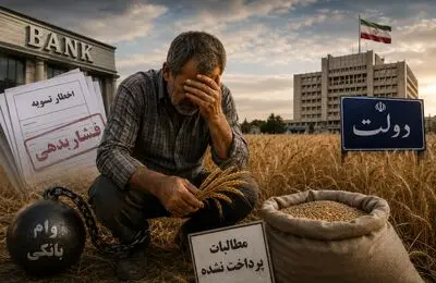 وقتی گندم‌کاران قربانی تاخیر دولت و فشار بانک‌ها می‌شوند