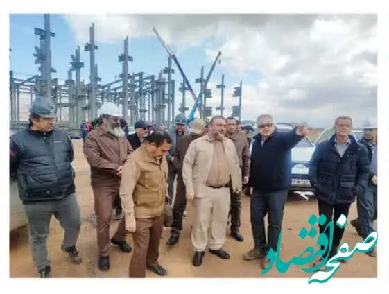 بازدید مهندس طاهر زاده از ۲ پروژه بزرگ صنعتی چادرملو