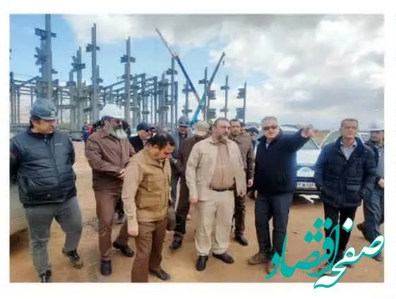 بازدید مهندس طاهر زاده از ۲ پروژه بزرگ صنعتی چادرملو